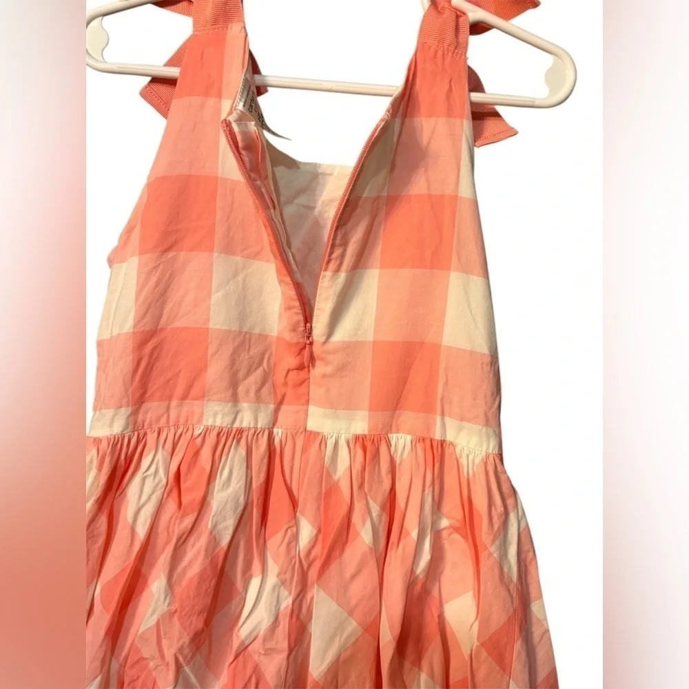 Carter's Pink and White Pleated Sundress